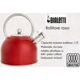 Bollitore Bialetti Rosso...