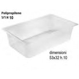Gastronorm Poliprop 1-1 H10...
