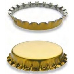 Tappo Corona 29mm Oro...