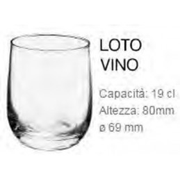 Bicch.loto Vino 20cl.h80...