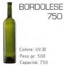 Bott.bordolese 75cl.verde...