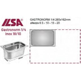 Gastronorm Inox Ilsa 1-4...
