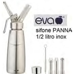 Sifone Panna Eva 0.5lt.inox...