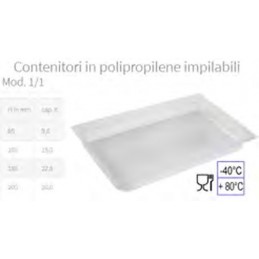 Gastronorm Poliprop 1-1...