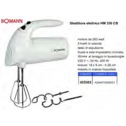 Sbattitore Bom 350 Hm Cb...