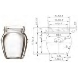 Vaso E.to Orcio 106gr. Usa...