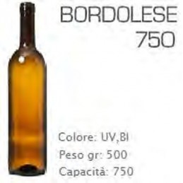Bott.bordolese 75cl.rossa...