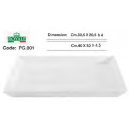 Pirofila Royale 30x20 H4cm....