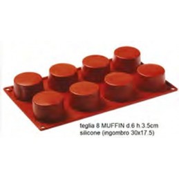 Teglia Muffin Silicone Pd...