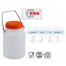 Bidone Latte Sss Lt. 2...