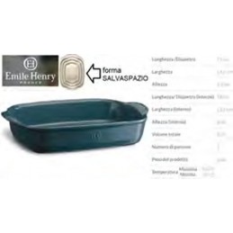 Pirofila Emile Henry Rett...