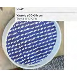 Vassoio Ulay D30cm H5 Rot....