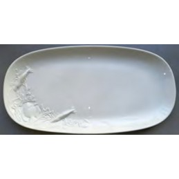 Piatto Ovale 4r 39x20 Pesce...