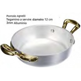 Tegame Agn.12cm 2m.ottonato...