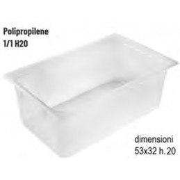Gastronorm Poliprop 1-1 H20...
