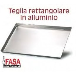 Teglia Alluminio 60x40 H.3...