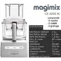 Robot Magimix 4200xl 950w...