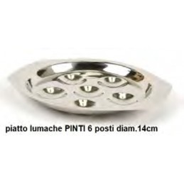 Piatto Lumache Pinti Inox 6...