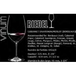 Cal.riedel 6416.00 Bordeaux...