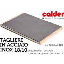 Tagliere Cald Inox+legno...