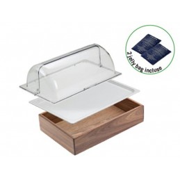 Set Espositore Acacia Gn...