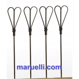 Spiedi in Bamboo Cuore Nero...