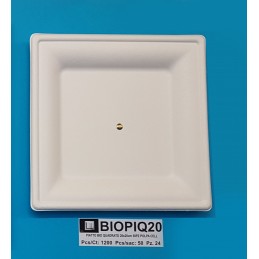 Piatti Bio 50pz Quadrati...