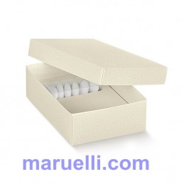 Combin. 95x65x40 Pelle Bian...