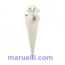Cono Quad.155 Pelle Bianco...