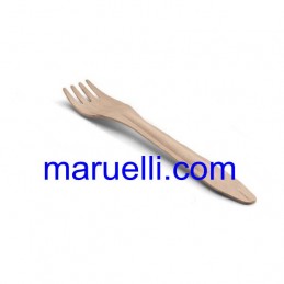 Forchette in Legno Bio 100pz