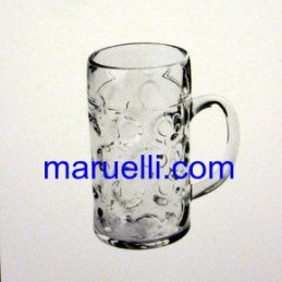 Boccale Birra 1lt Infrangibile