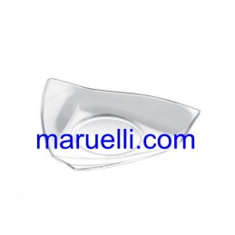 Piattino Vela 50pz Trasp