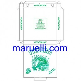 Scatola Pizza 100pz 33x33x4...