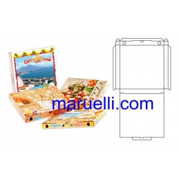 Scatola Pizza 100Pz 20X20X3...