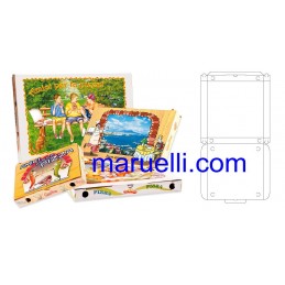 Scatola Pizza 50pz 40x60h5...