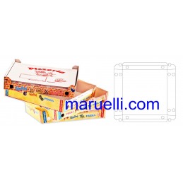 Vassoio Pizza 200pz 29x29x3...