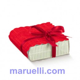 Libro 70x20x60 Seta Rosso...