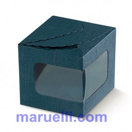 Rombo 50x50x50 Juta Blu...