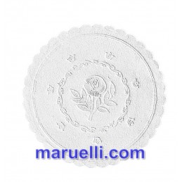 Sottobicchieri Rose Ovatta...