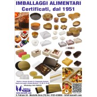Vassoi per Alimenti in Cartone e Dorati